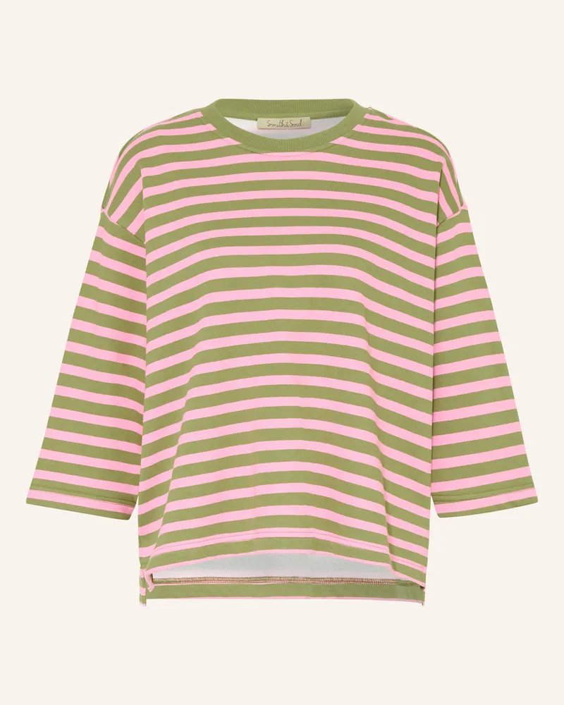 Smith & Soul Sweatshirt Mit 3/4-Arm gruen Oliv