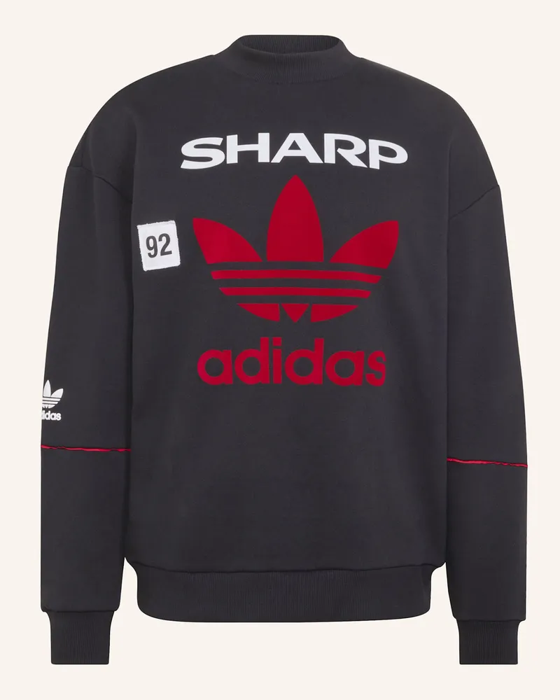 adidas Manchester United 90 Sweatshirt schwarz Schwarz