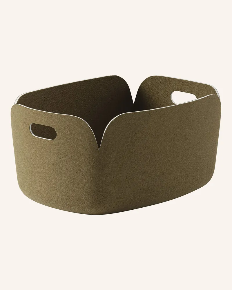 Muuto Korb Restore braun Khaki