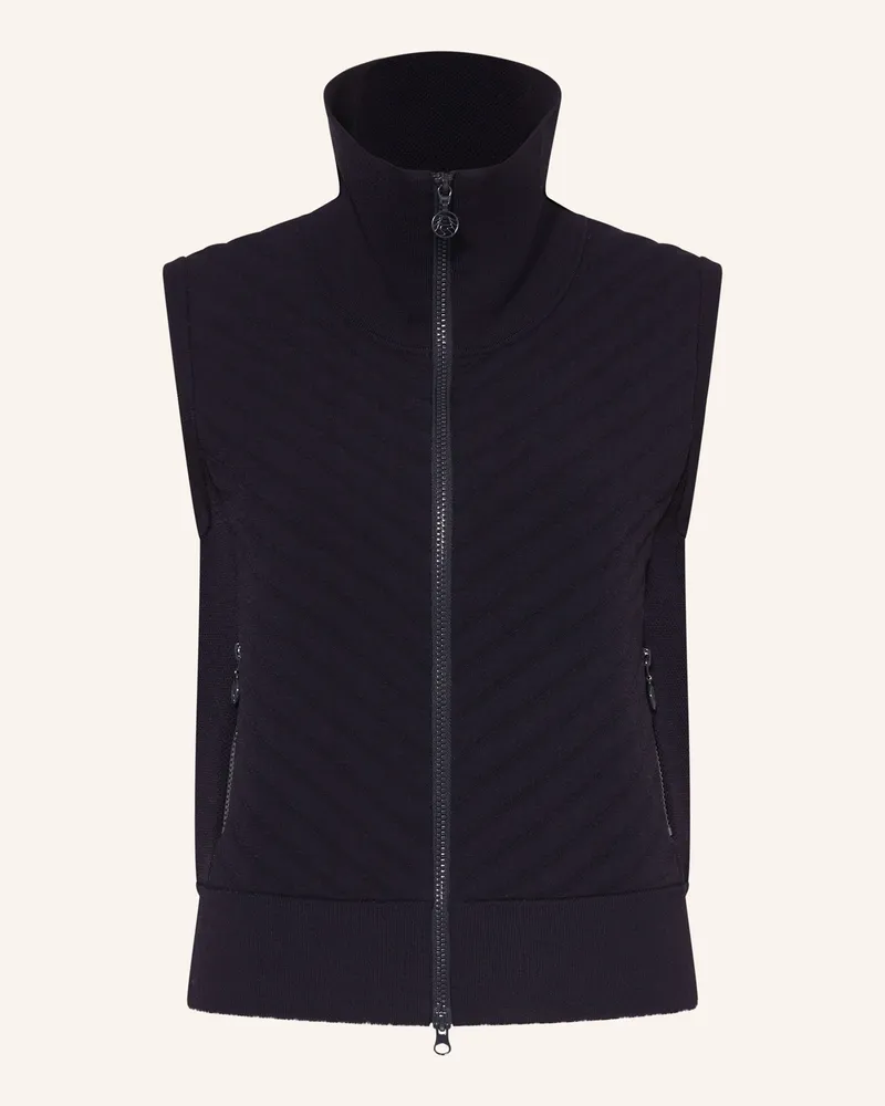 Sportalm Strickweste blau Schwarz