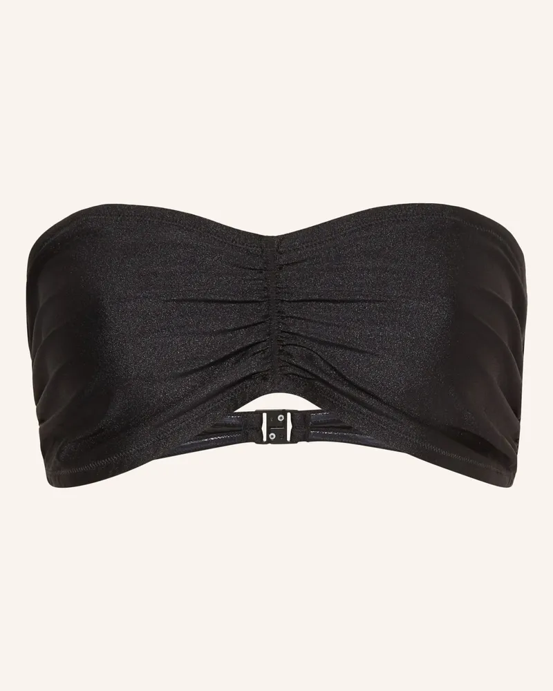 AllSaints Bandeau-Bikini-Top Court schwarz Schwarz