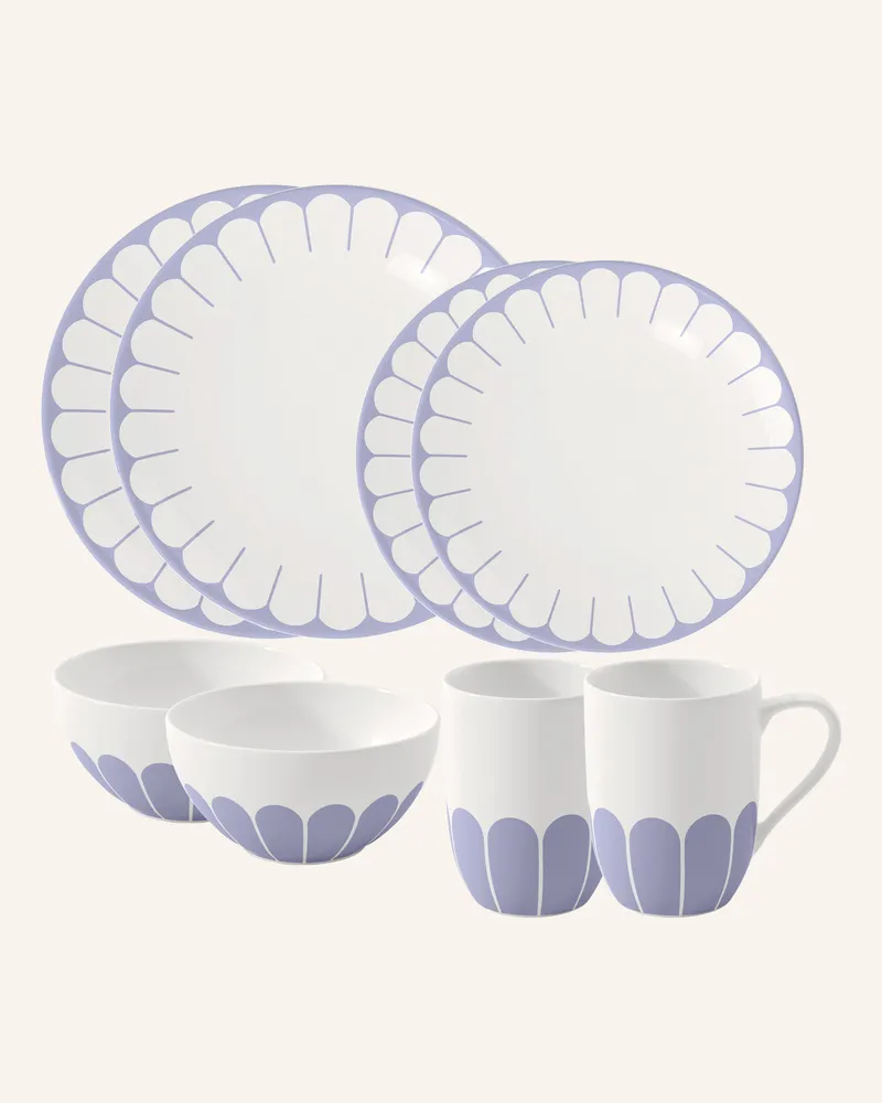 Villeroy & Boch Starter-Set 8tlg. Fleur Bleu blau Blau