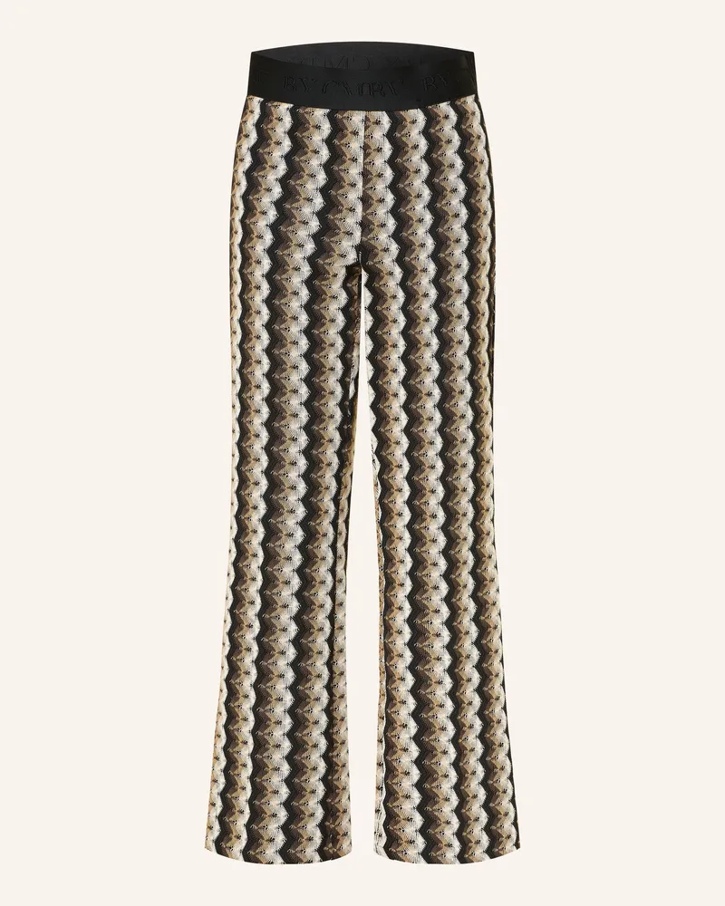Cambio Häkelhose Faith braun Schwarz