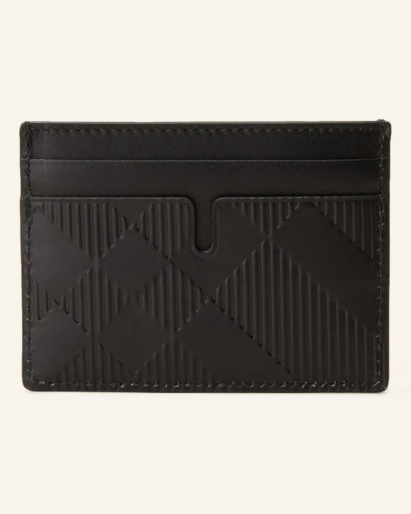 Burberry Kartenetui SANDON Schwarz