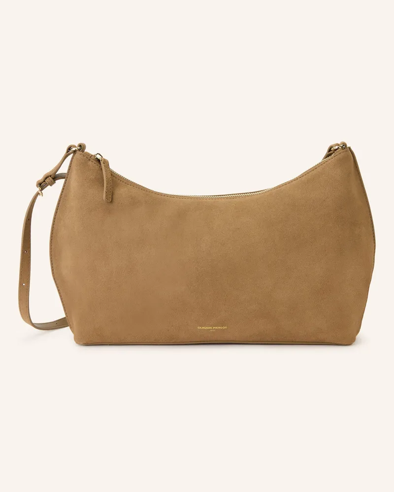 Claudie Pierlot Schultertasche beige Braun