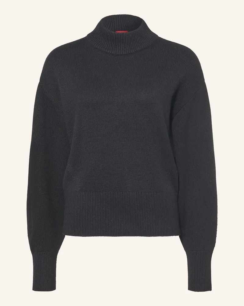 HUGO BOSS Pullover Sorellenio schwarz Schwarz