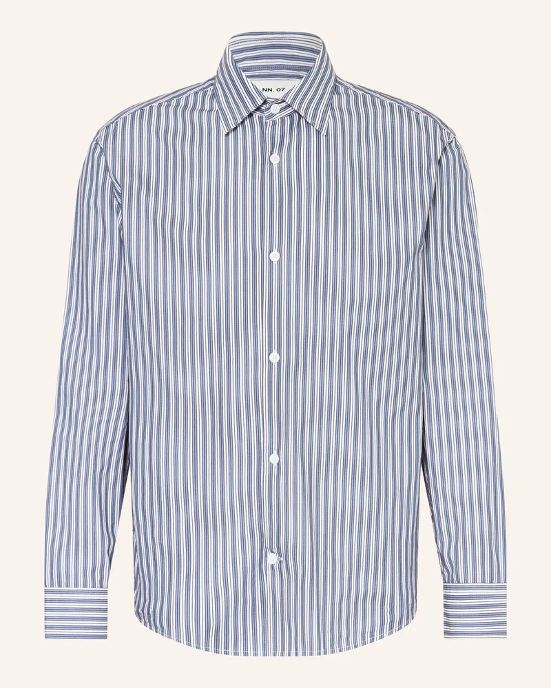 NN 07 Hemd FREDDY Slim Fit Hellblau