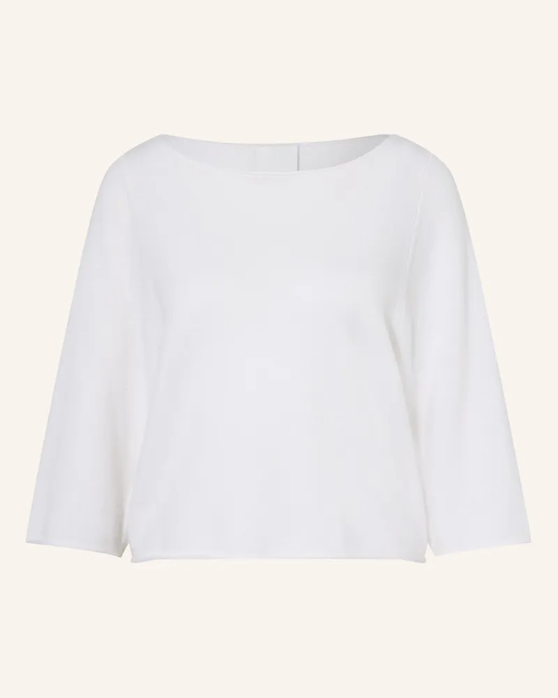 ALLUDE Cashmere-Pullover mit 3/4-Arm Ecru