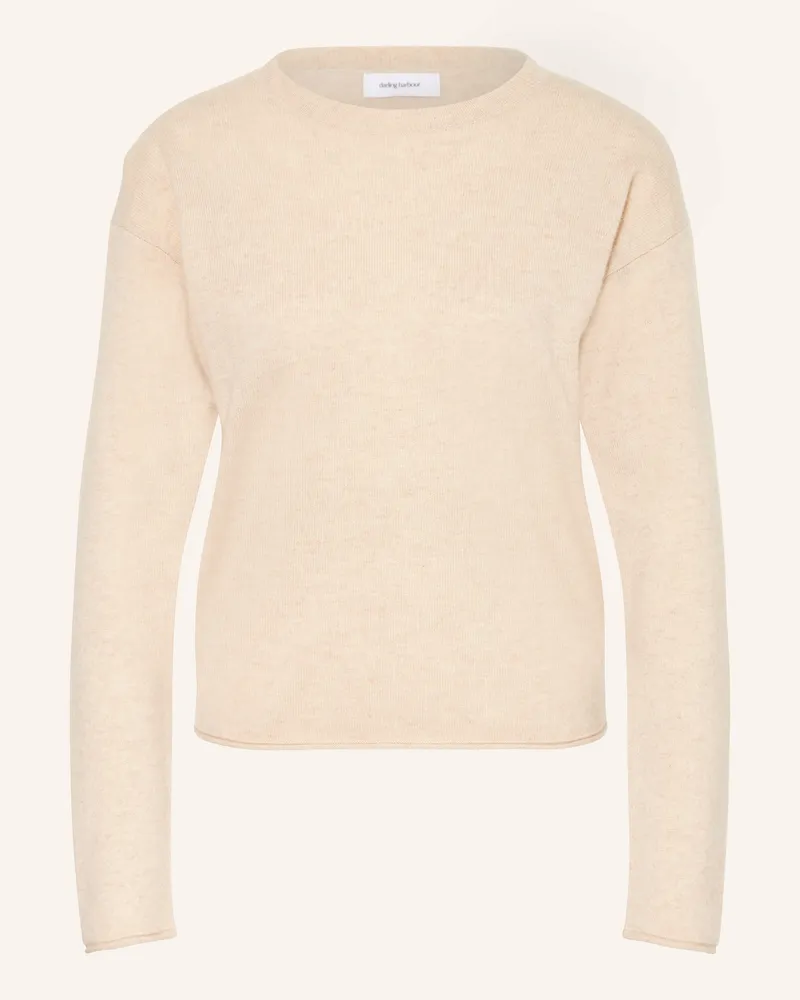 Darling Harbour Cashmere-Pullover Beige