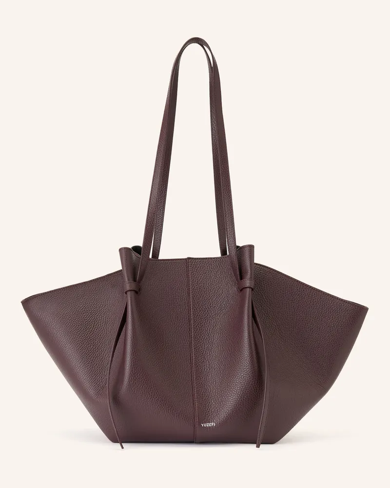 YUZEFI Shopper Mochi Large rot Dunkelrot