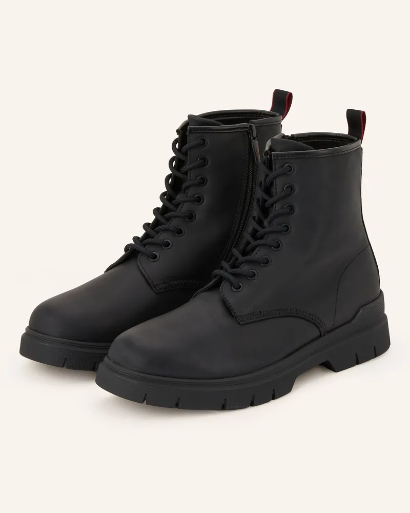 HUGO BOSS Schnürboots Ryan schwarz Schwarz