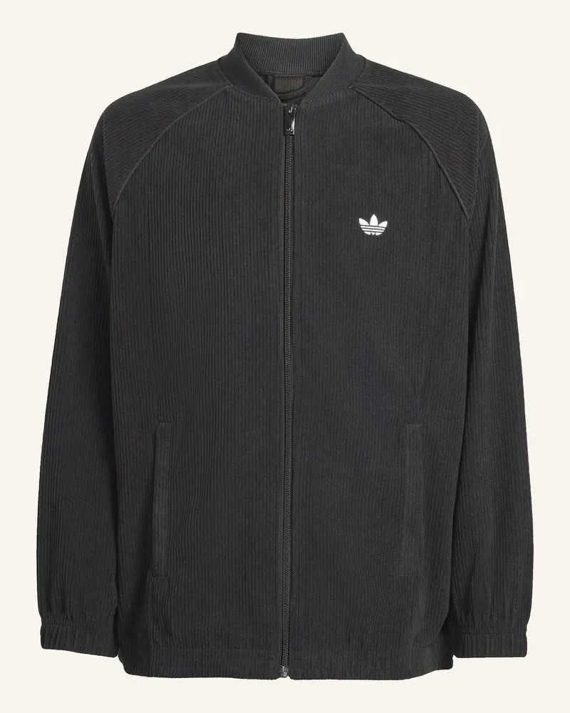 adidas Cordblouson Sst Oversize Corduroy Originals schwarz Schwarz