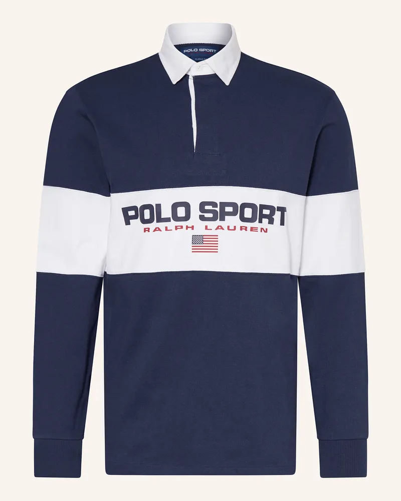 Ralph Lauren Rugbyshirt Weiss