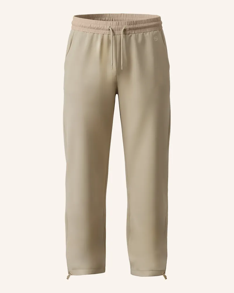 HUGO BOSS Casual Hose ELAPSED1 Relaxed Fit Beige