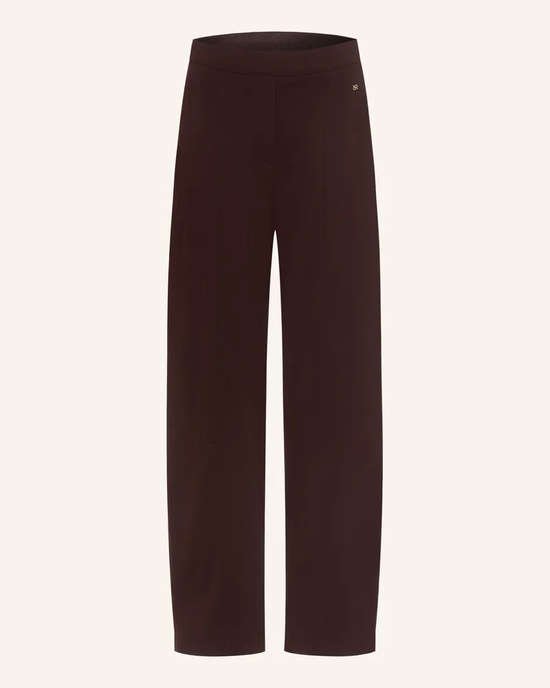 RAFFAELLO ROSSI  7/8-Hose Hale Aus Jersey rot Dunkellila