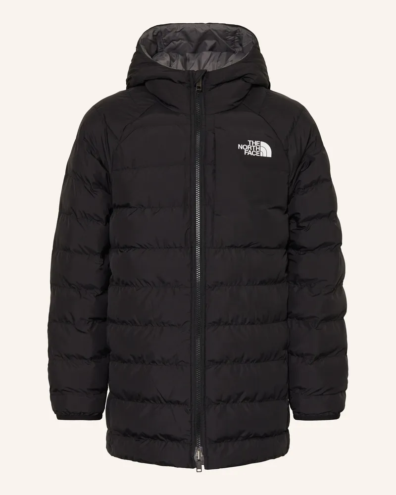 The North Face Steppjacke zum Wenden Schwarz