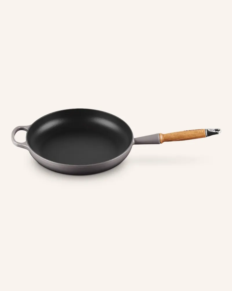 Le Creuset Bratpfanne Signature grau Flint