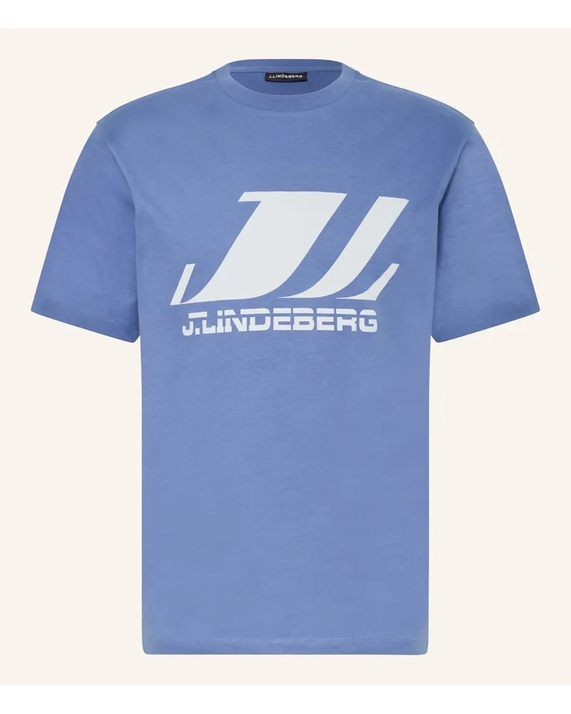 J.Lindeberg T-Shirt Blau