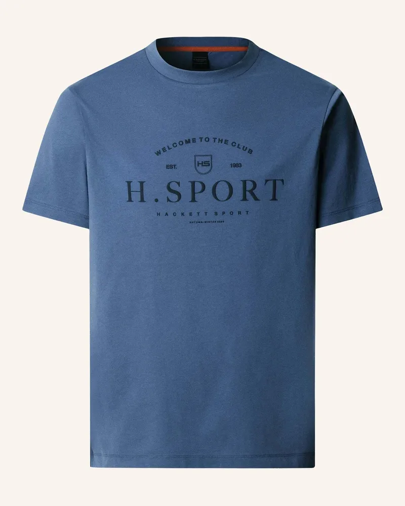 Hackett T-Shirt Hs Script Tee blau Blau