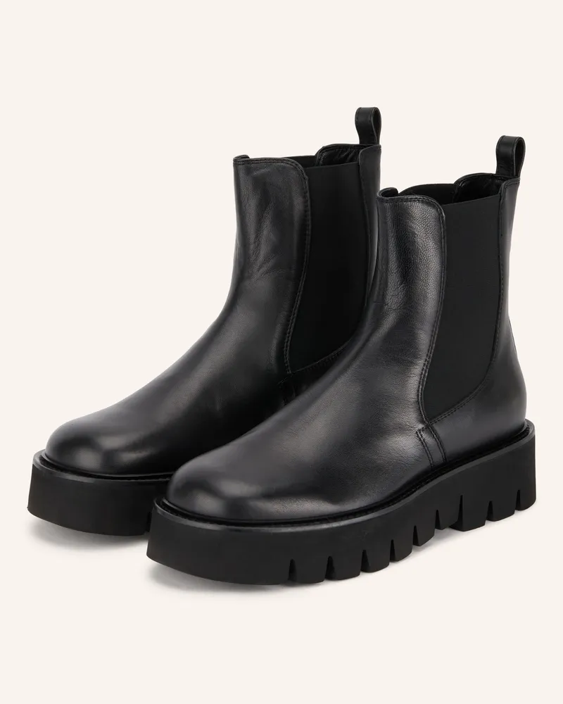 Attilio Giusti Leombruni Chelsea-Boots Luggie Beat schwarz Dunkelbraun