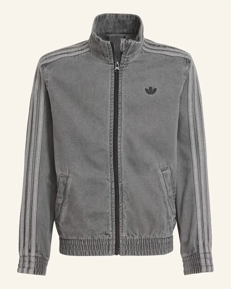 adidas FIREBIRD TRACK TOP DENIM Grau