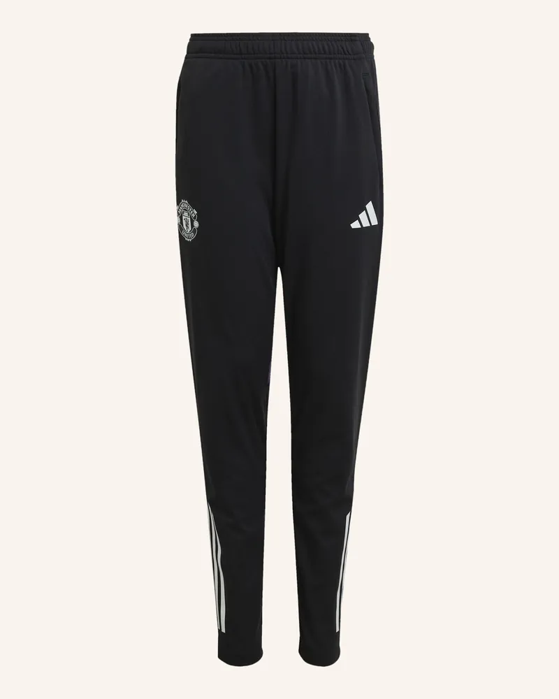 adidas Manchester United Tiro 25 Competition Kids Trainingshose lila Schwarz