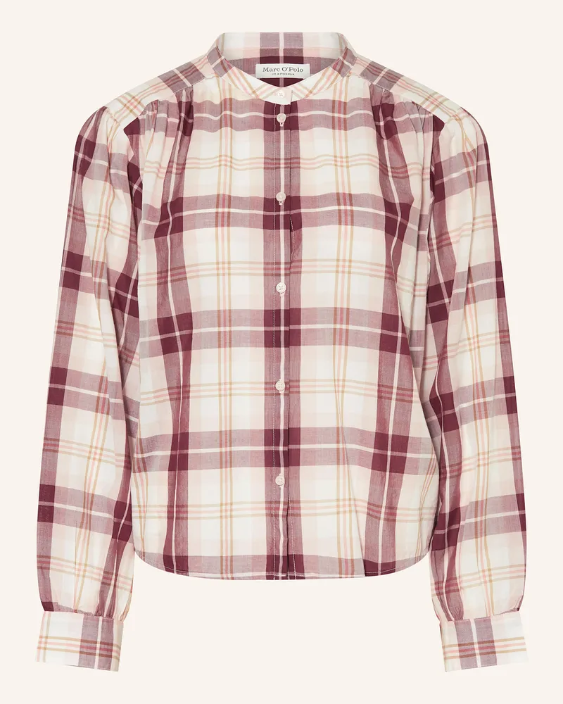 Marc O'Polo Bluse rosa Dunkelrot
