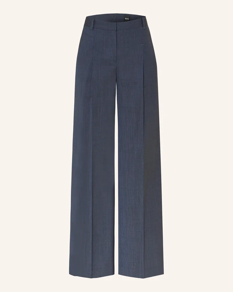 HUGO BOSS Marlenehose TIANA Blau