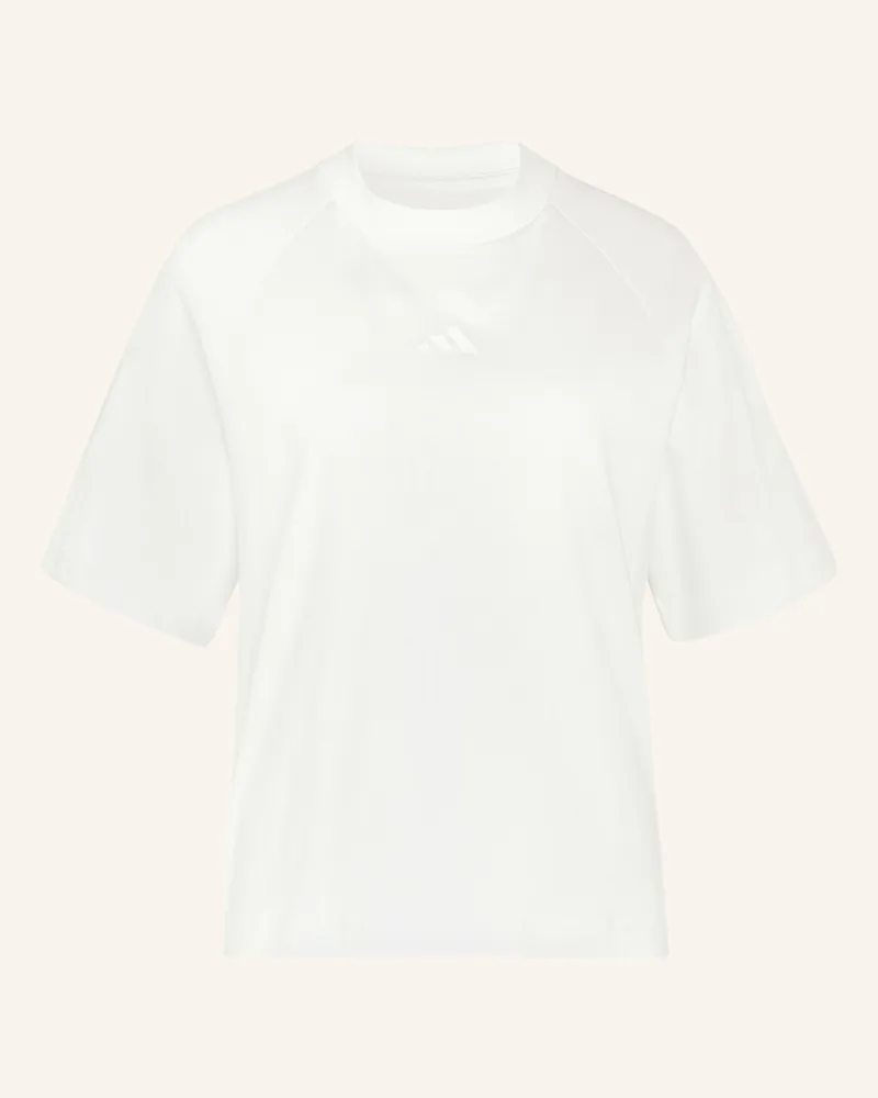 adidas T-Shirt Kit Small Logo weiss Creme