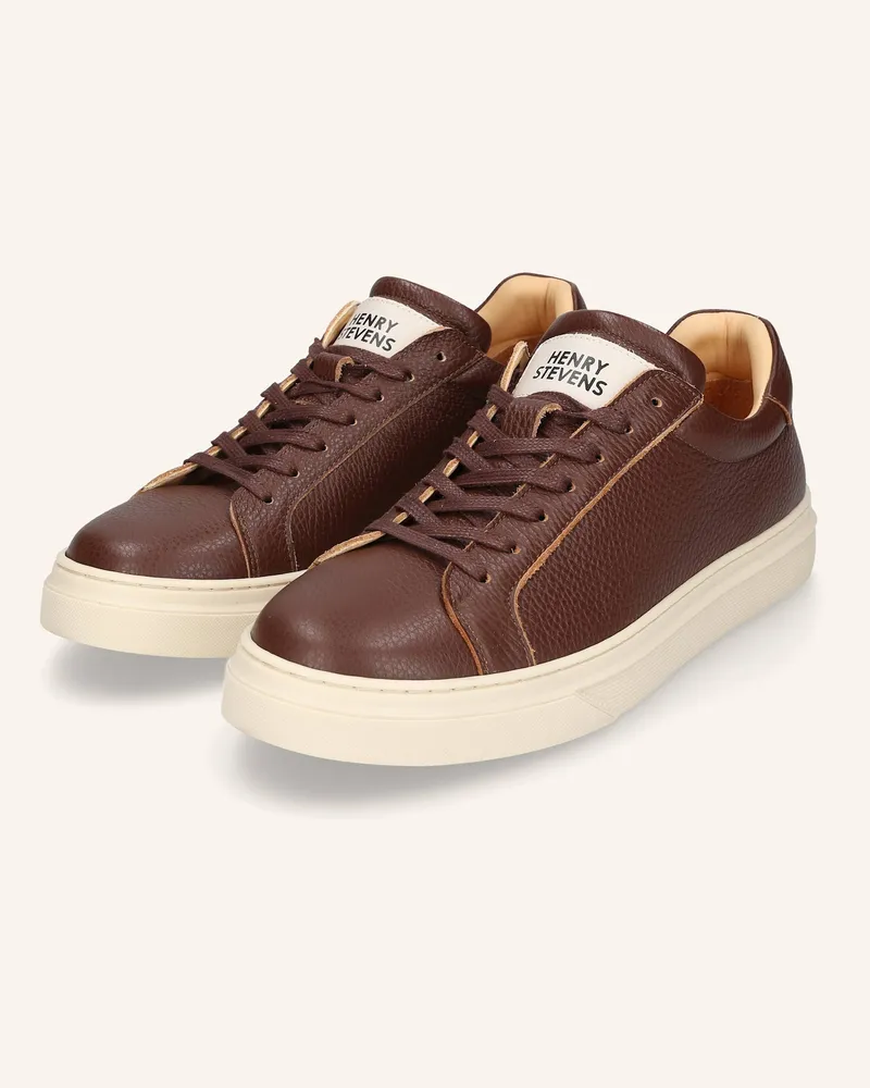 Henry Stevens Sneaker TRAVIS S1 Dunkelbraun