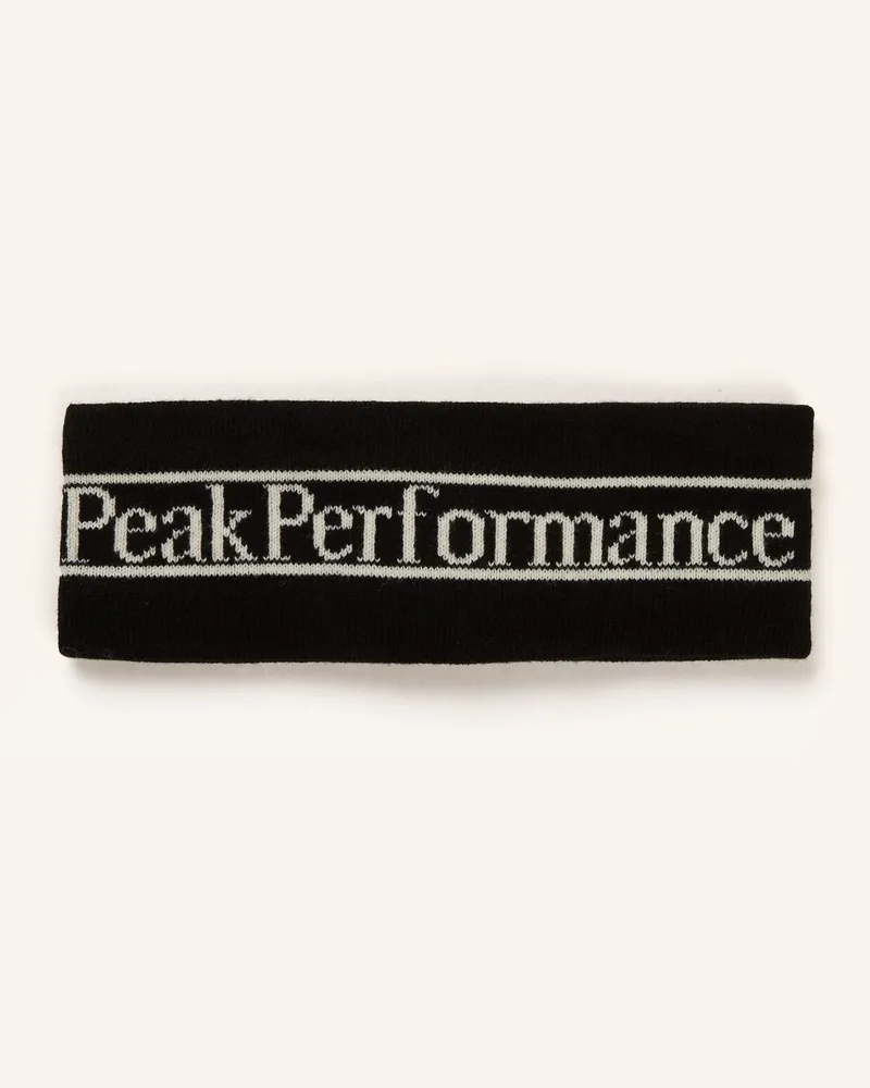 Peak Performance Stirnband POW Schwarz