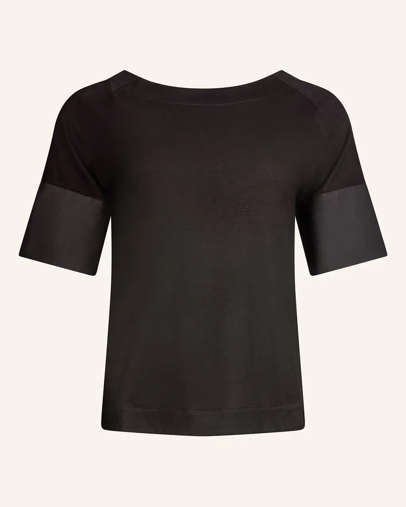 Helene Galwas T-Shirt Aus Viskose Arielre schwarz Schwarz