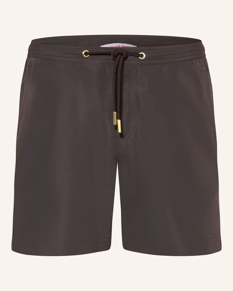 Orlebar Brown Badeshorts BULLDOG DRAWCORD Dunkelbraun