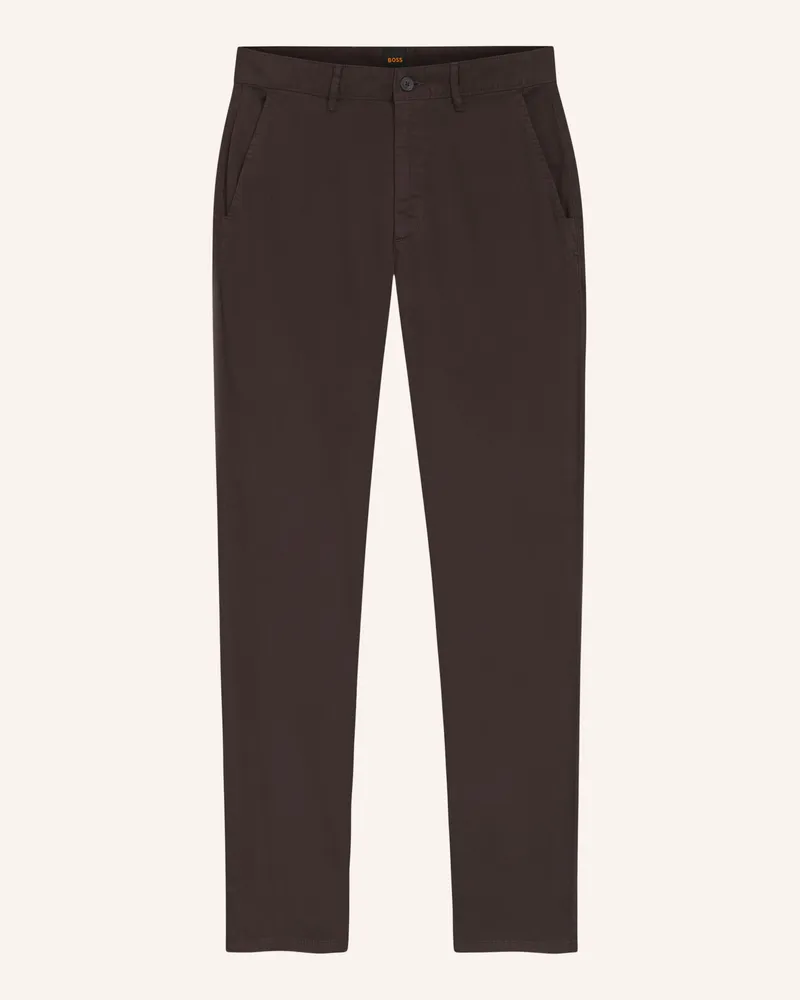HUGO BOSS Chino Chino Slim Fit braun Dunkelbraun