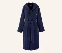 Bademantel Lopen blau