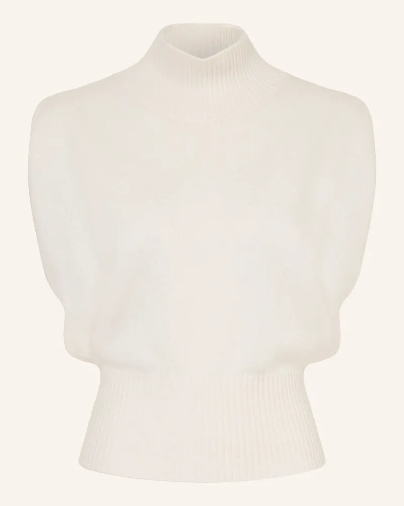 Lisa Yang Cashmere-Pullunder Zaya weiss Creme