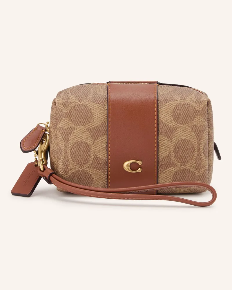 Coach Kosmetiktasche Essential Mini braun Braun