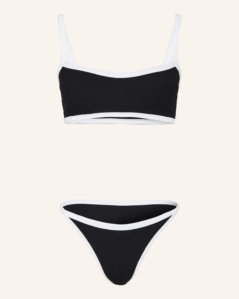 Hunza G Bustier-Bikini TYLER Schwarz