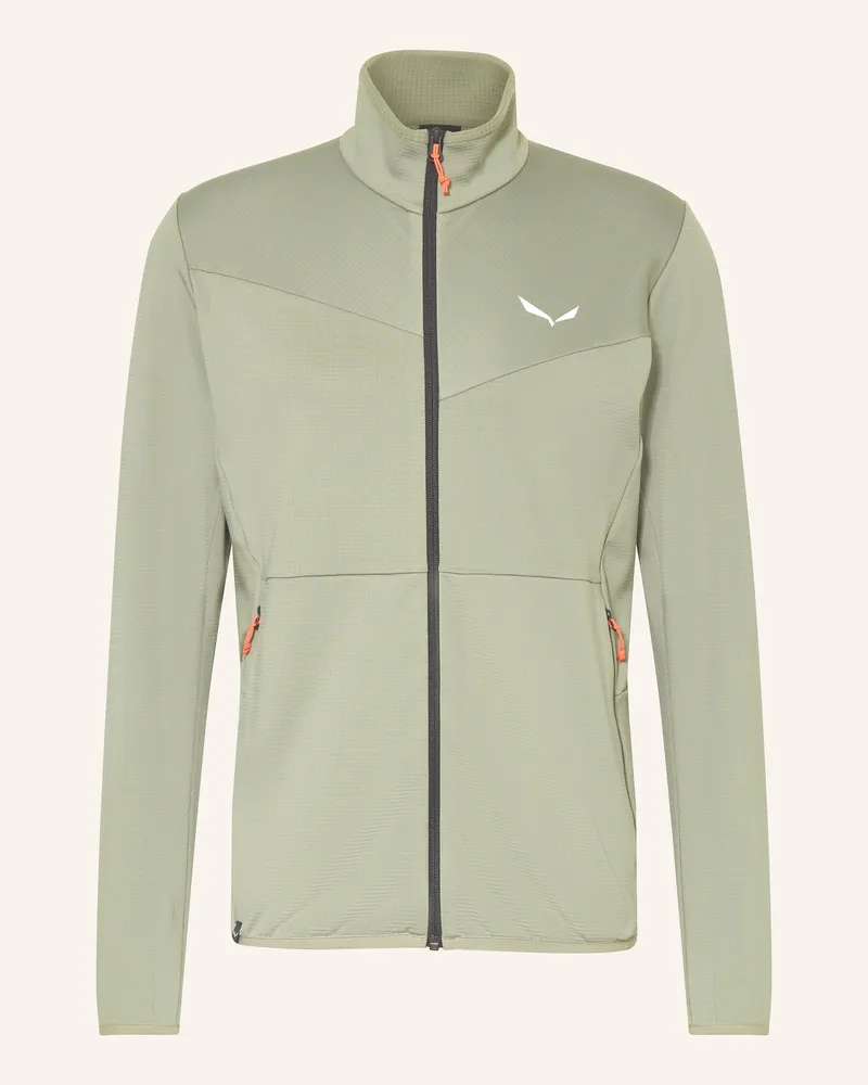 Salewa Midlayer-Jacke PUEZ CAMMINO Hellgrün