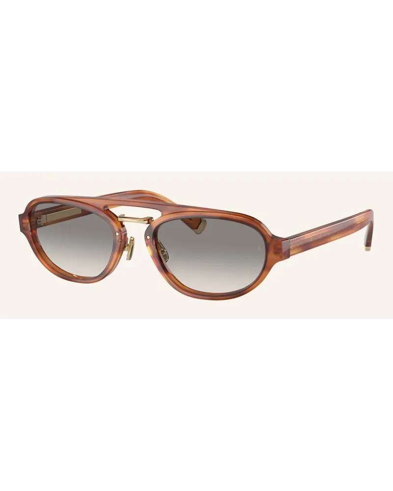 Brunello Cucinelli Sonnenbrille BC4008S Braun