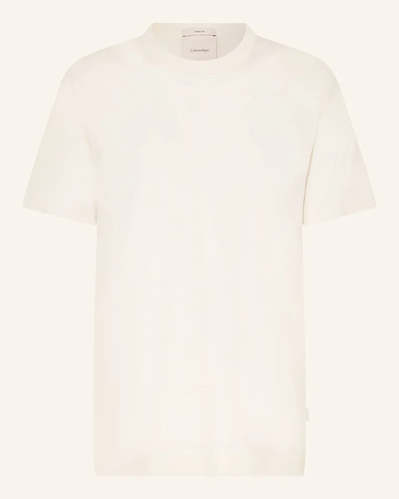 Calvin Klein T-Shirt weiss Creme