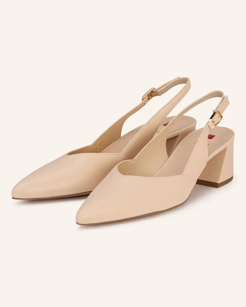 Högl Slingpumps beige Hellbraun