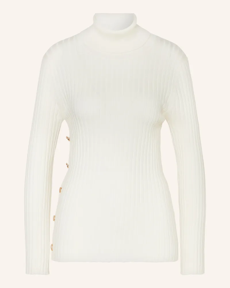 SLY 010 Pullover SENZA aus Merinowolle Ecru