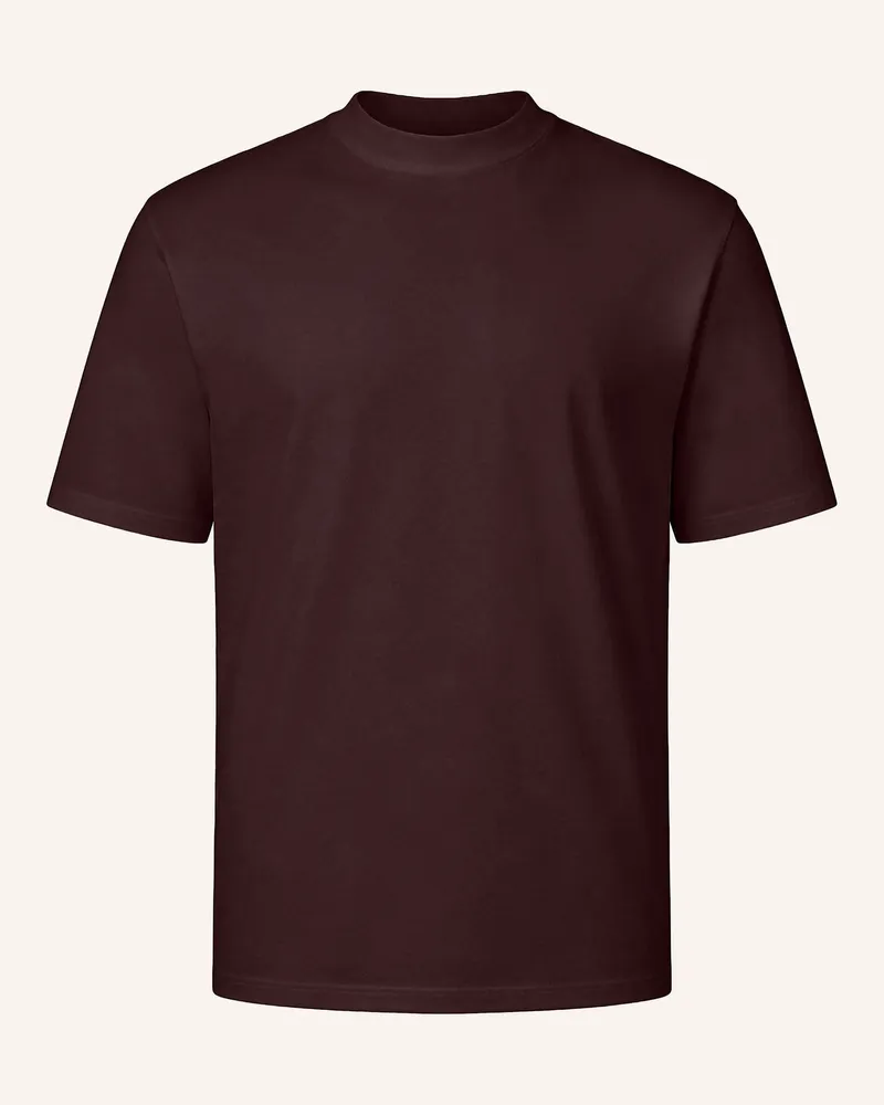 KIEFERMANN Kiefermann Herren T-Shirt Aus Baumwolljersey Mit Stretch Paddys rot Dunkelrot