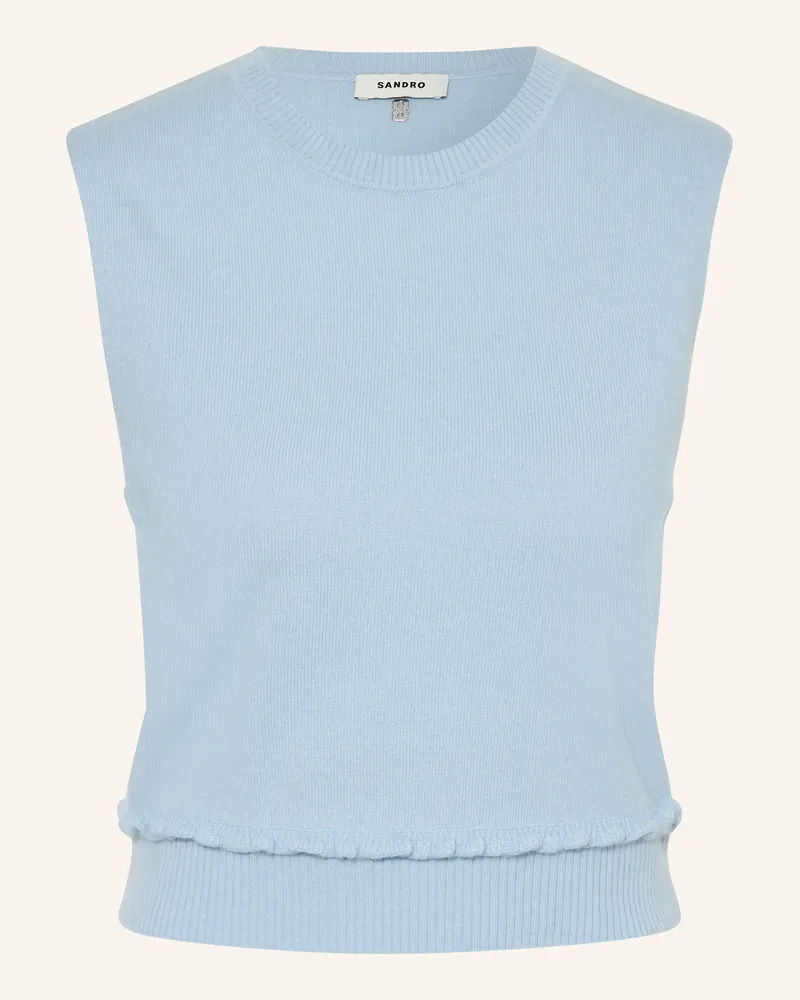 Sandro Stricktop Hellblau