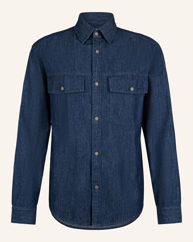 JOOP! Jeanshemd Regular Fit blau Dunkelblau