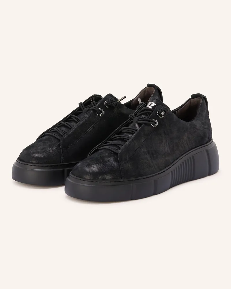paul green Sneaker schwarz Schwarz