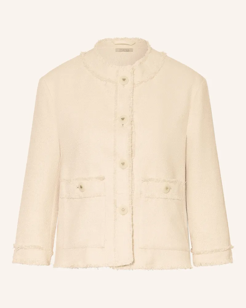 lilienfels Tweed-Jacke Ecru