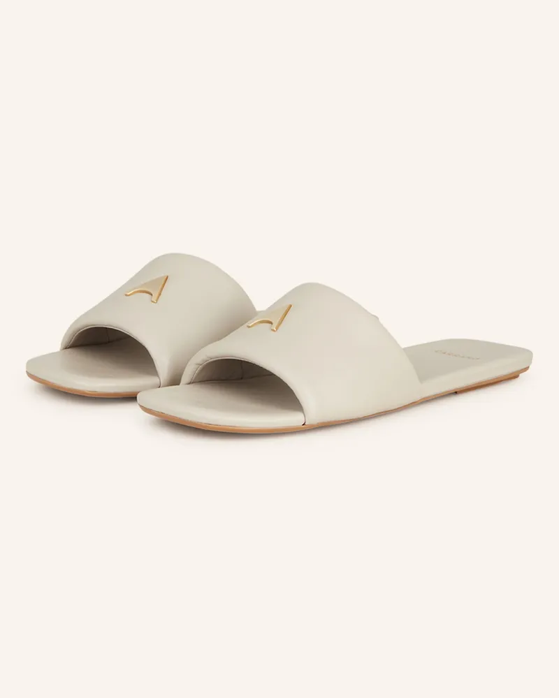 CARRANO Pantoletten CRACK Taupe