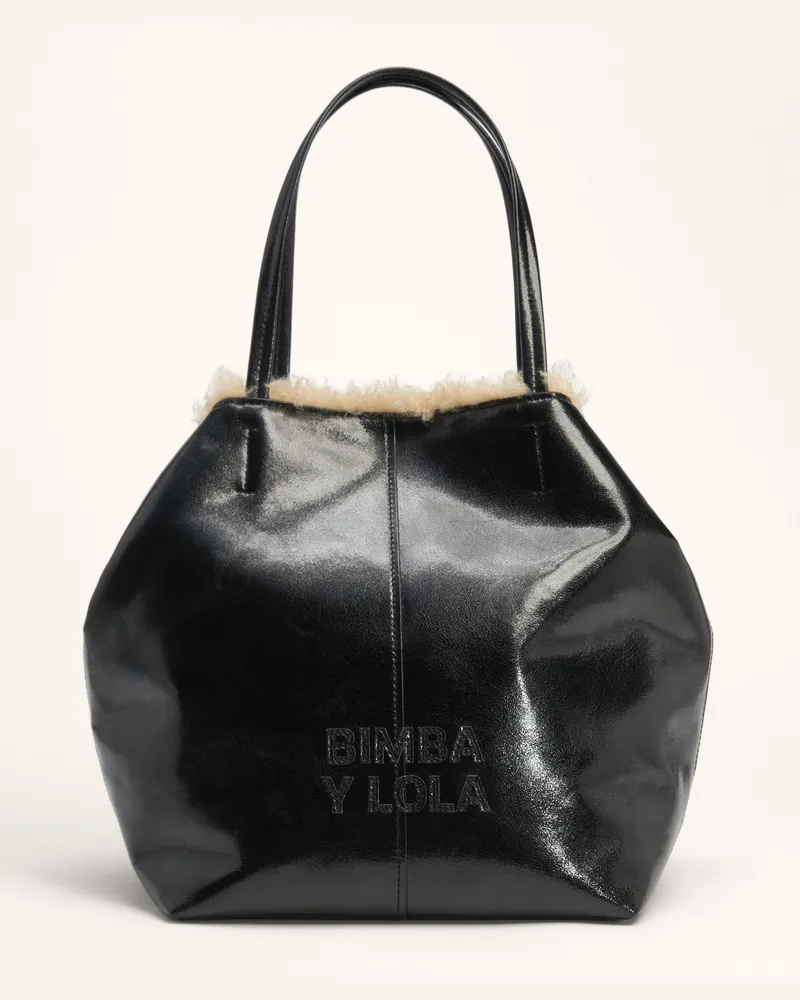 BIMBA Y LOLA Shopper-Tasche schwarz Schwarz